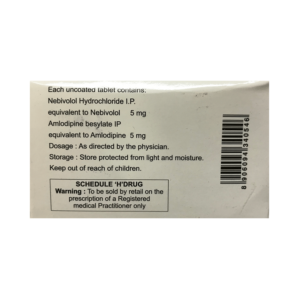 Nebiloc 5 AM Tablet - Image 2