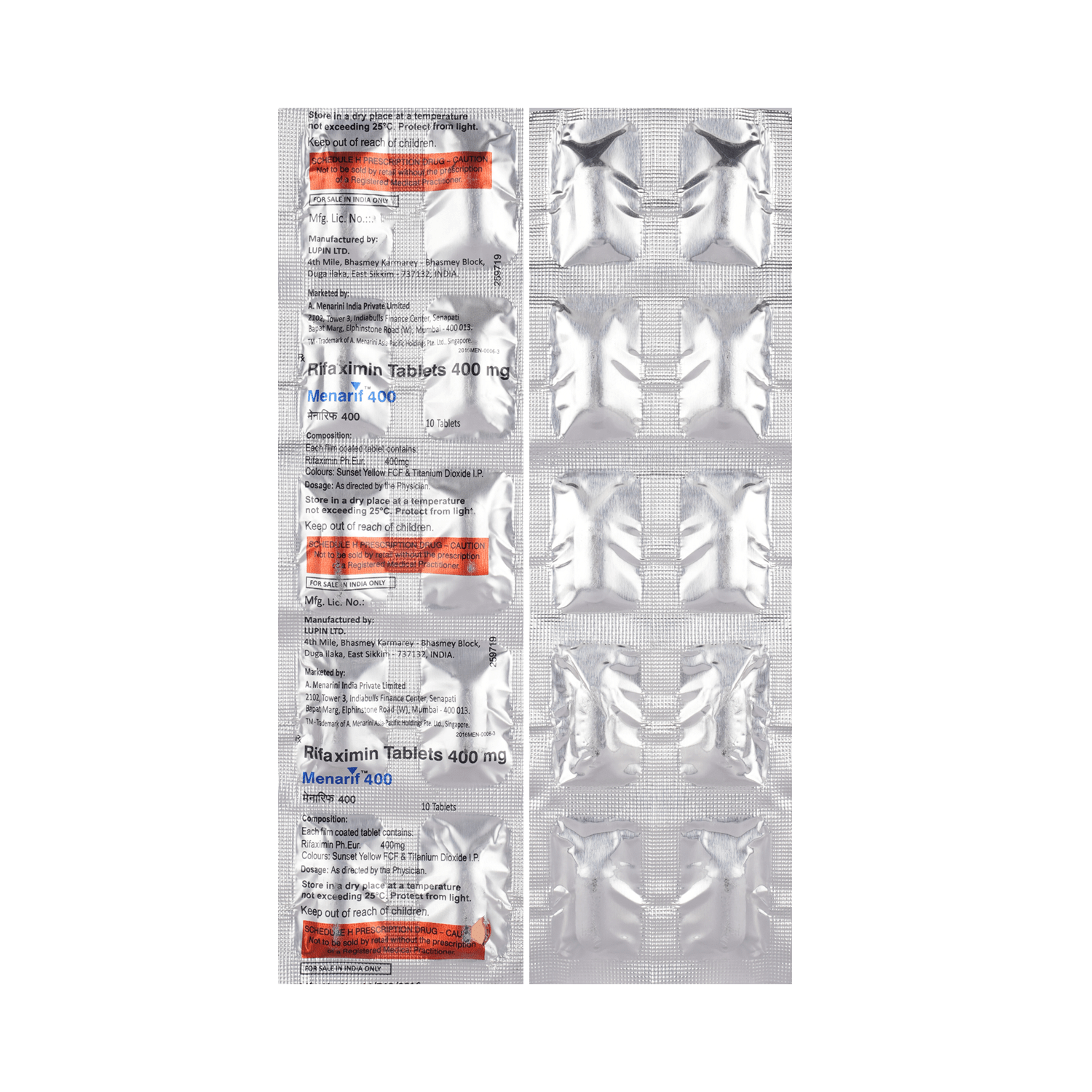 Menarif 400mg Tablet
