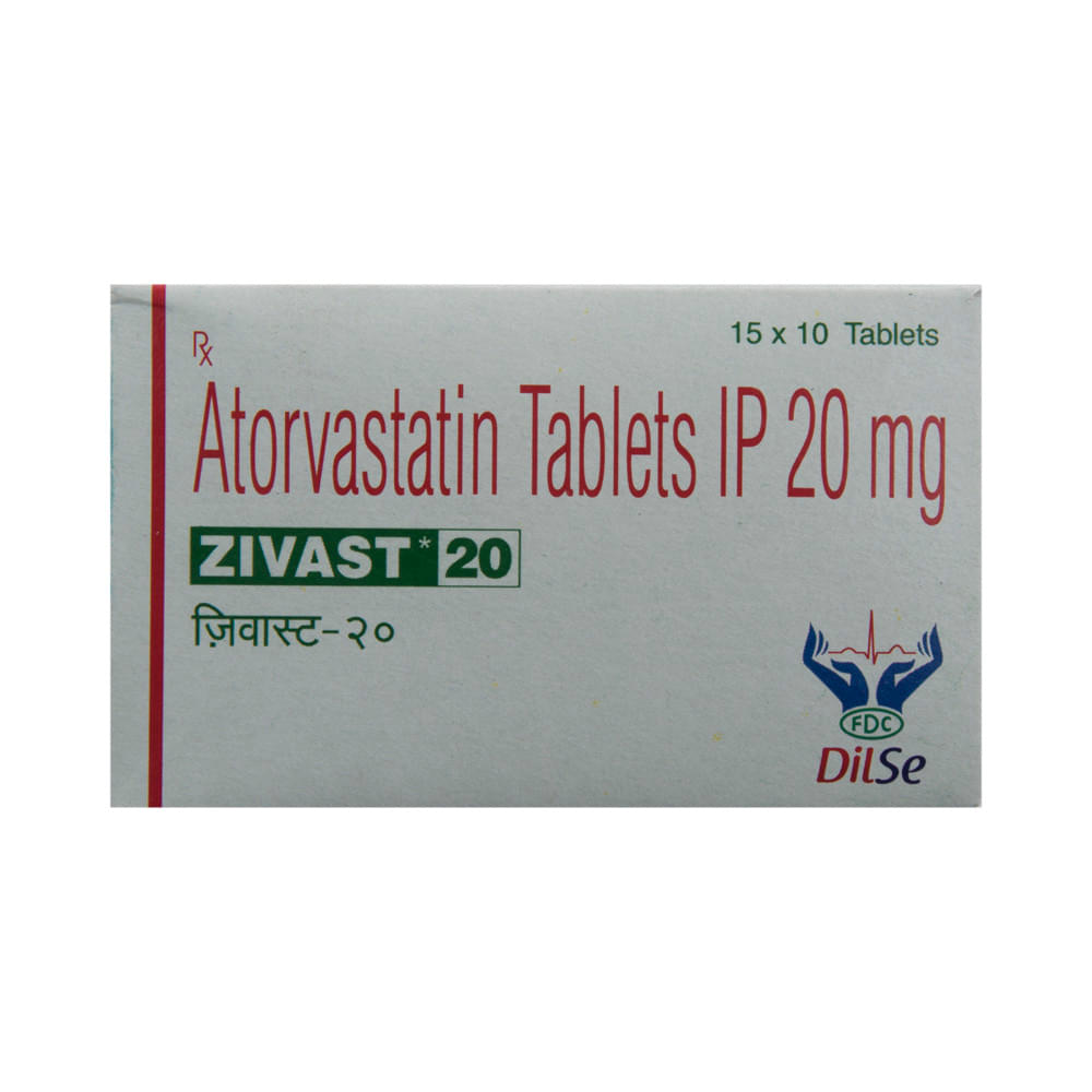 Zivast 20 Tablet - Image 2