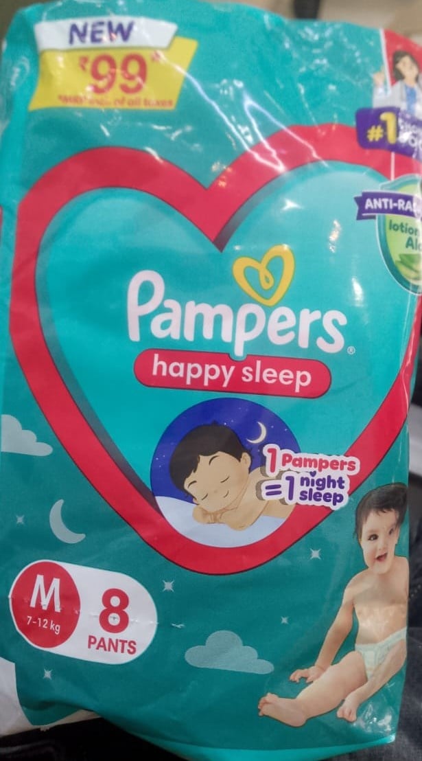 Pampers Happy Sleep Pants M - Image 1
