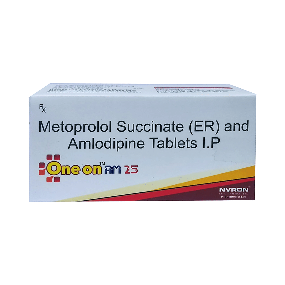 One on AM 25MG Tablet - Image 1