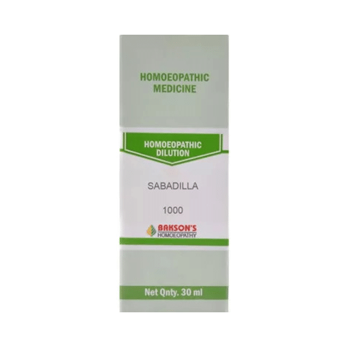 Bakson's Homeopathy Sabadilla Dilution 1000 CH