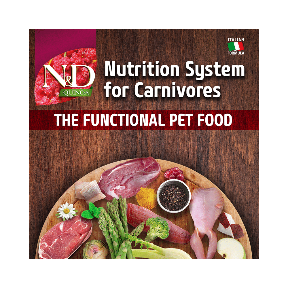 Farmina Pet Foods N&D Quinoa Digestion for Adult Dog  Skin & Coat Duck, Coconut & Turmeric - Image 4