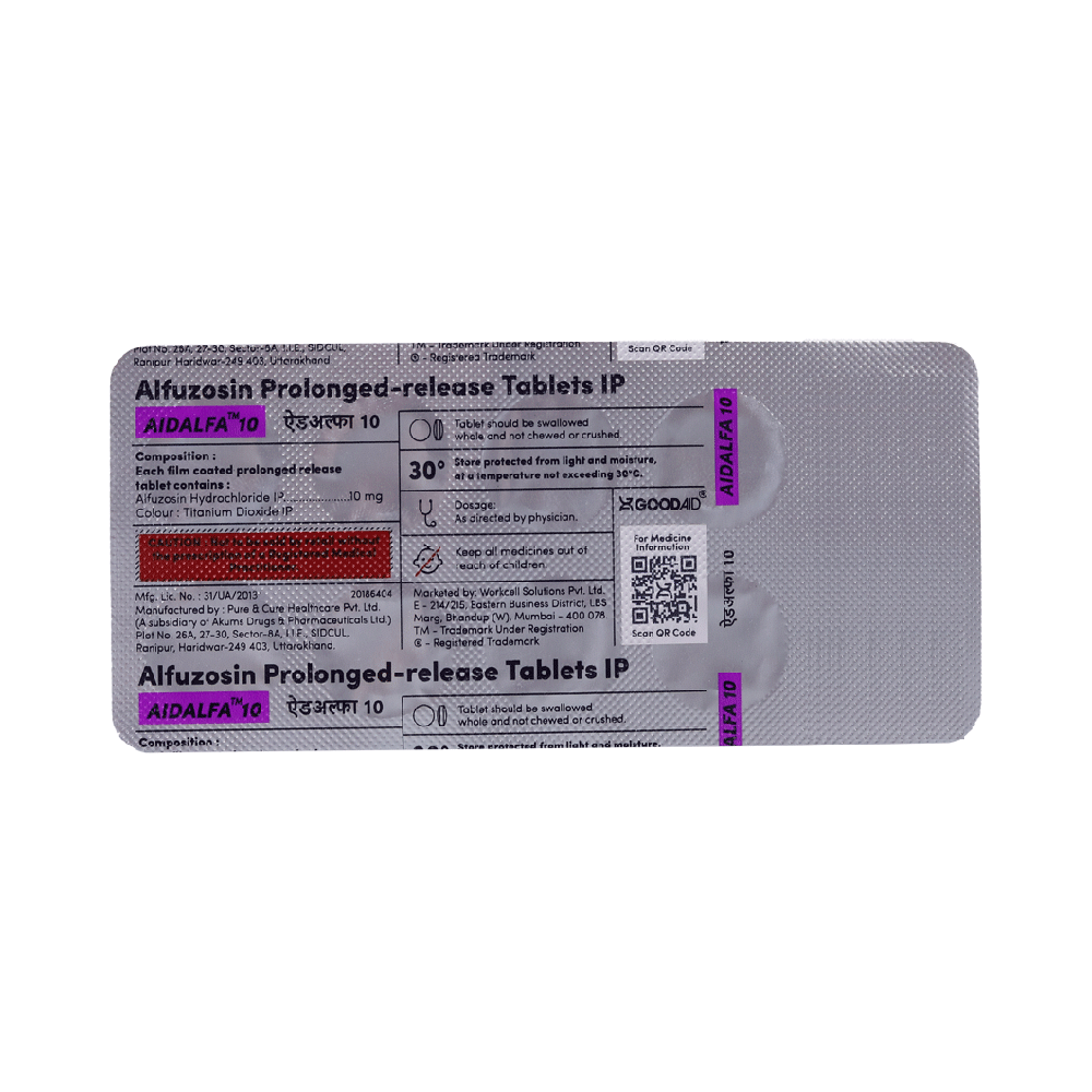 Aidalfa 10 Tablet PR - Image 3