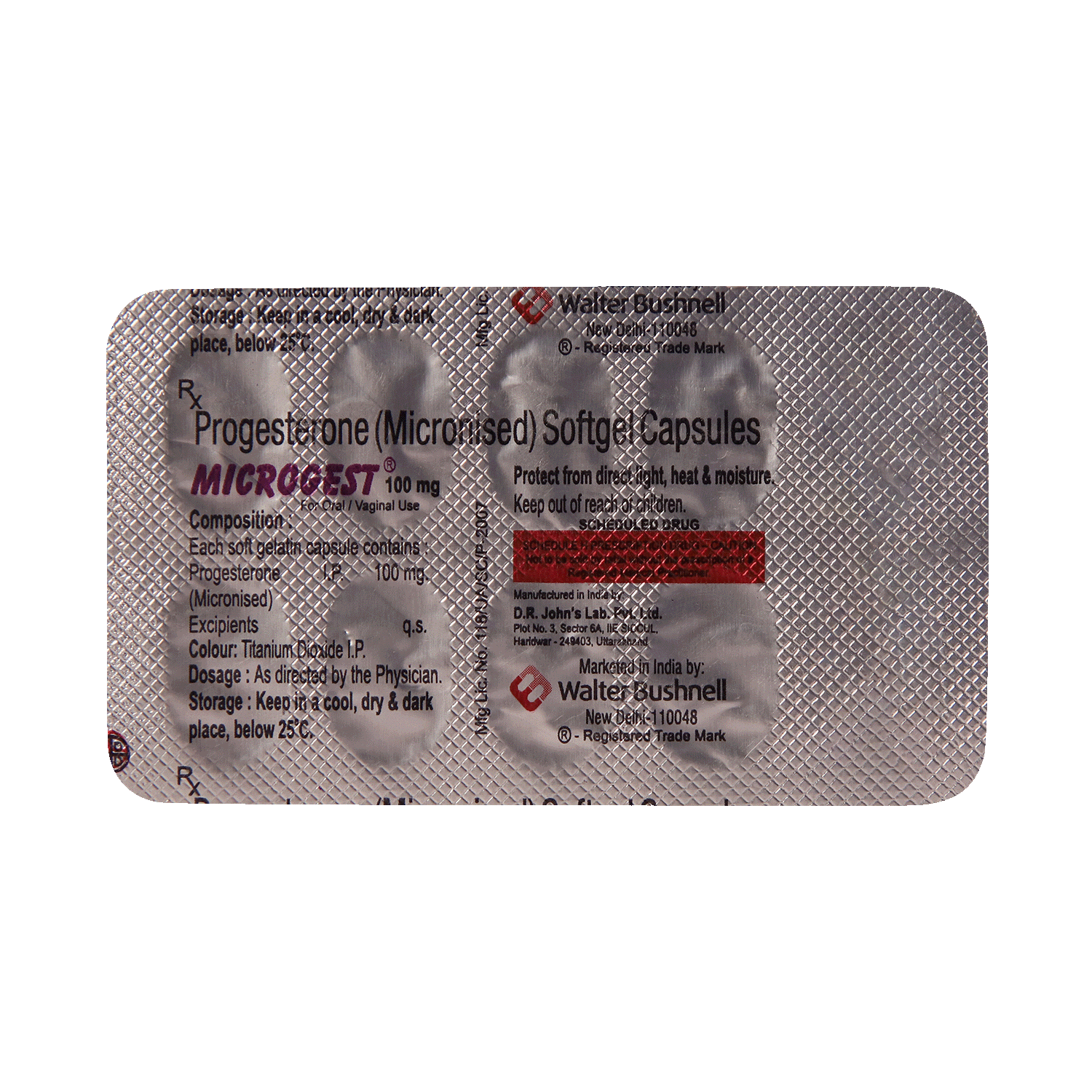 Microgest 100mg Softgel Capsule - Image 3
