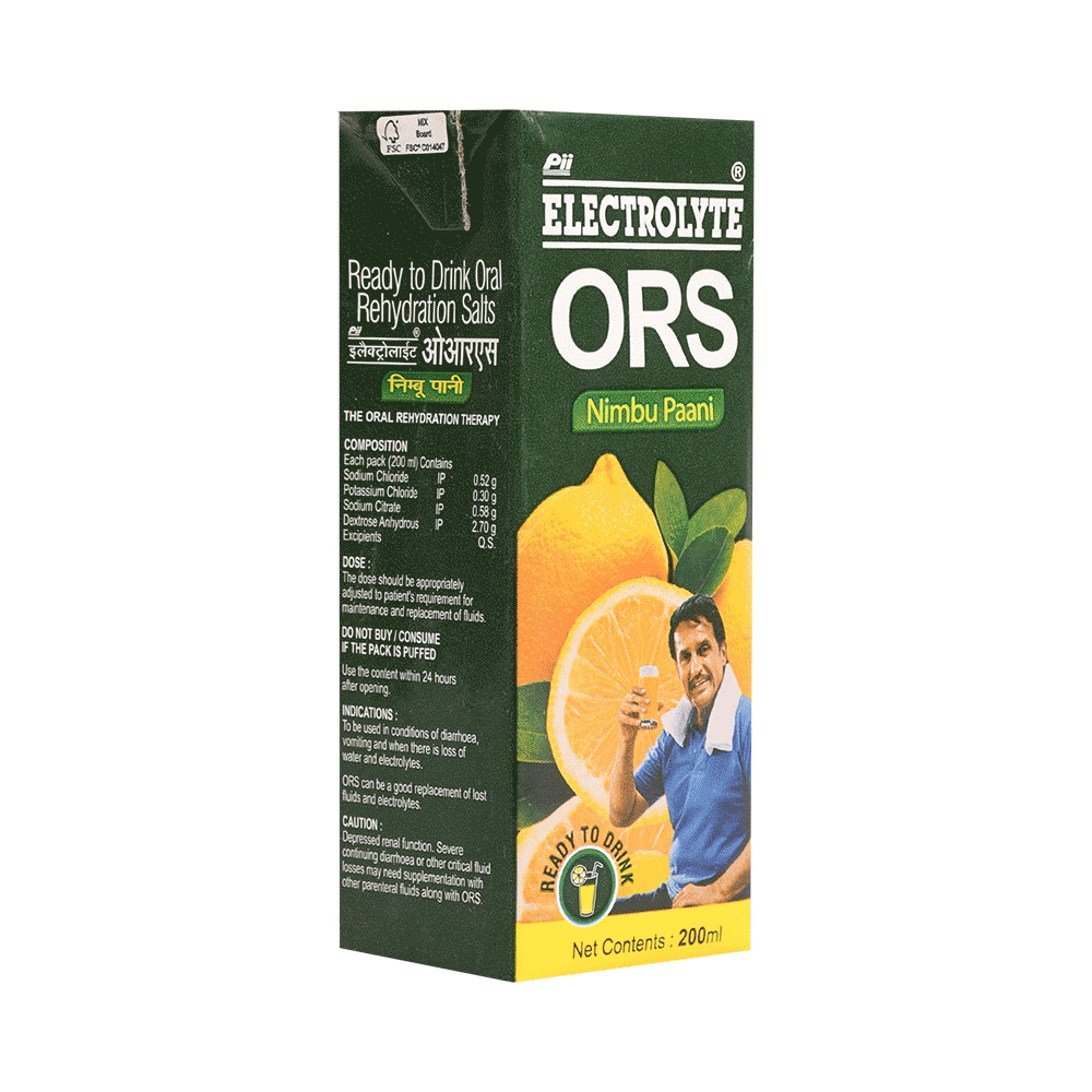 PII Electrolyte ORS Drink Nimbu Paani - Image 5