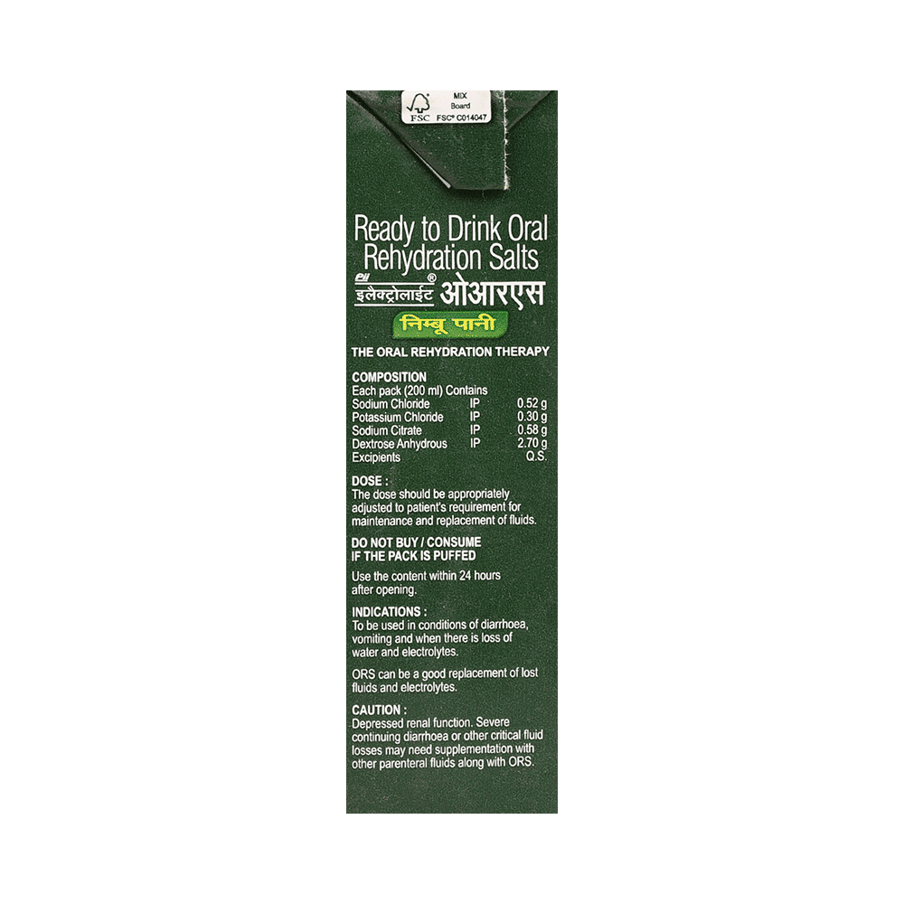 PII Electrolyte ORS Drink Nimbu Paani - Image 2