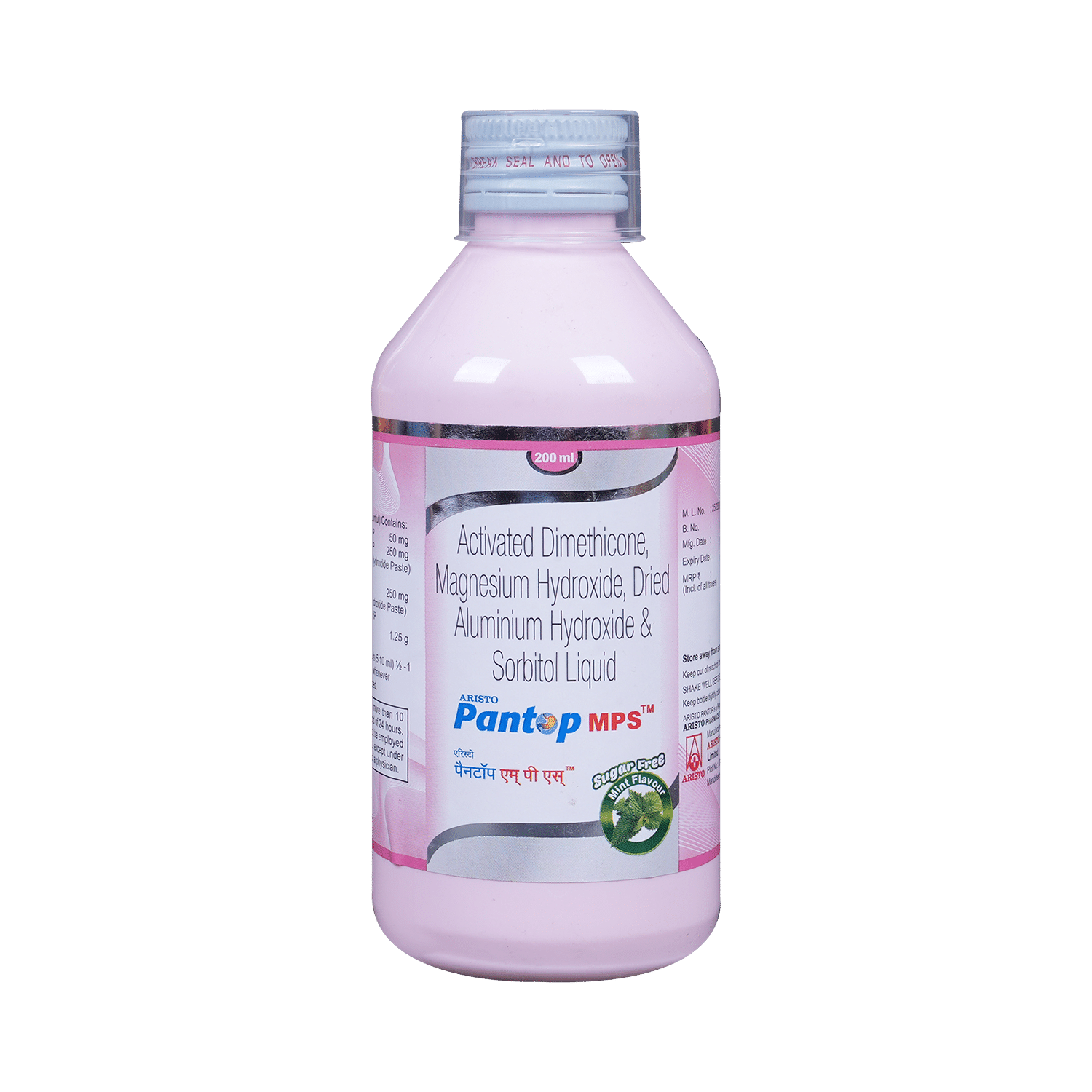 Pantop MPS Syrup Mint Sugar Free