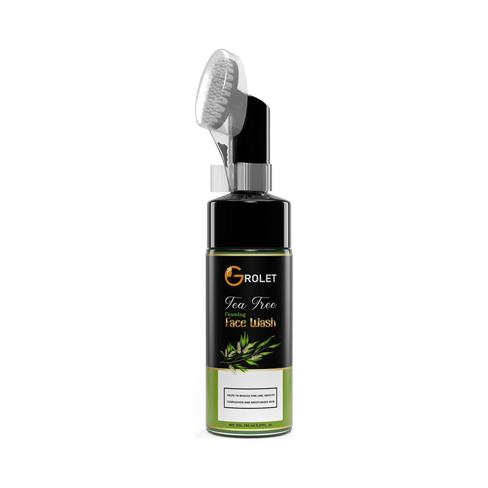 Grolet Tea Tree Foaming Face Wash - Image 1