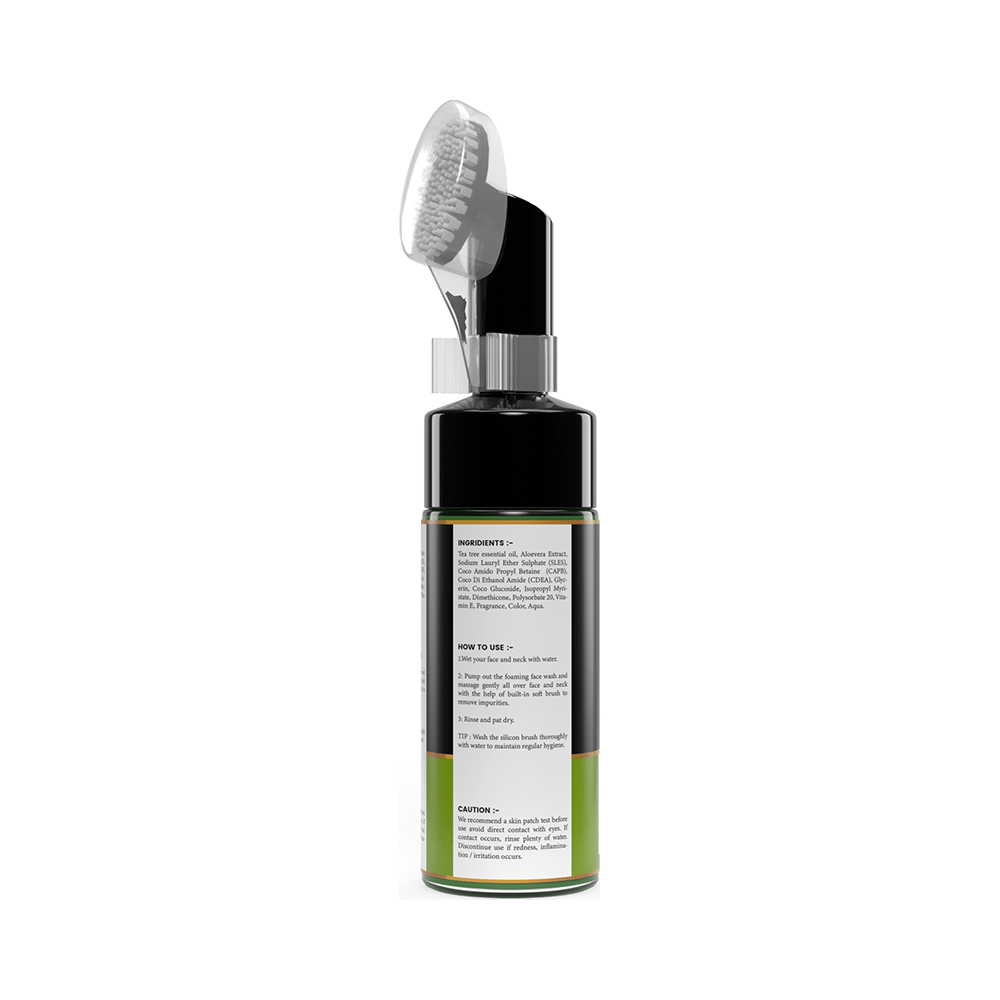 Grolet Tea Tree Foaming Face Wash - Image 2