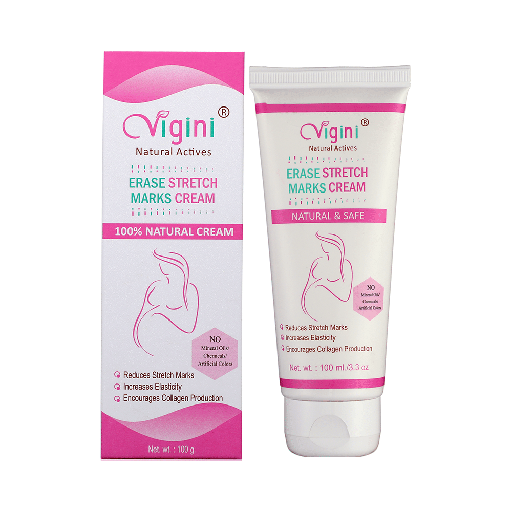 Vigini Erase Stretch Marks Removal Cream In During After Pregnancy Cream - Image 3