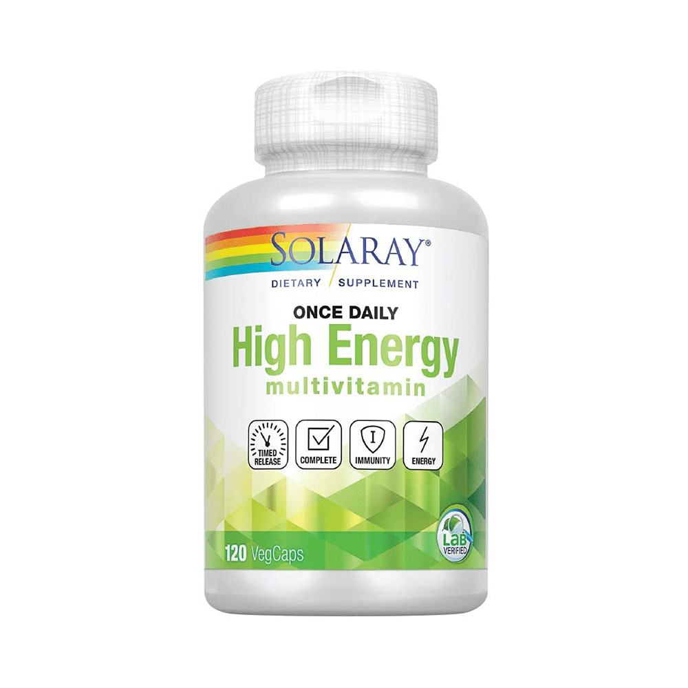 Solaray Once Daily High Energy Multivitamin Veg Cap
