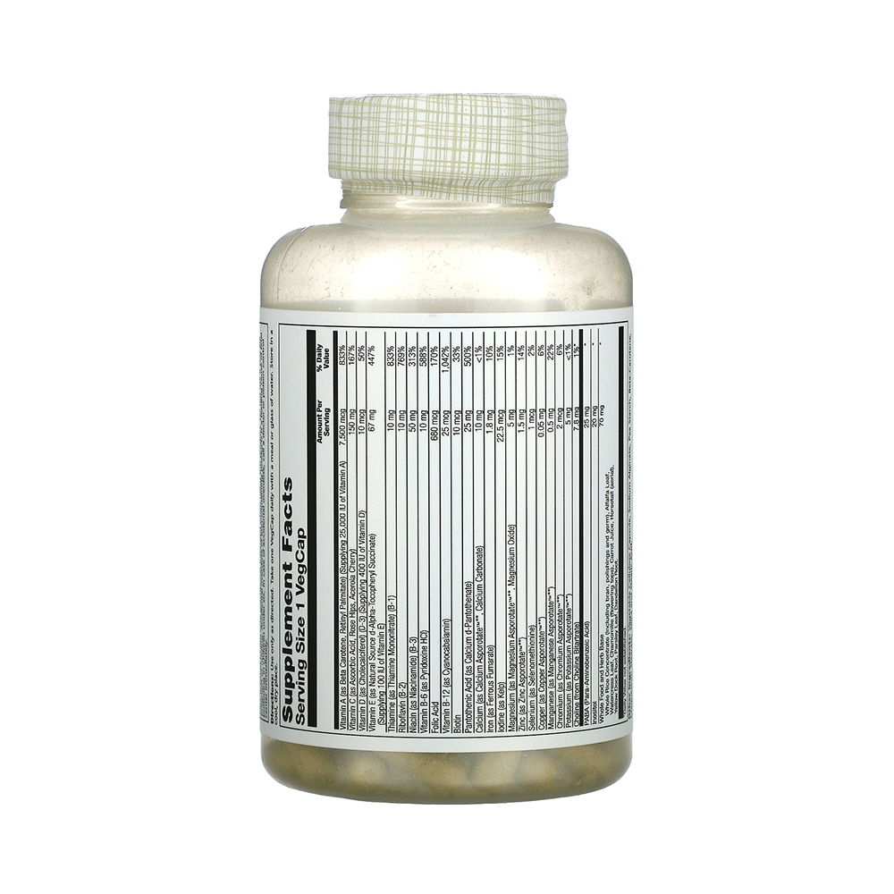 Solaray Once Daily High Energy Multivitamin Veg Cap - Image 2