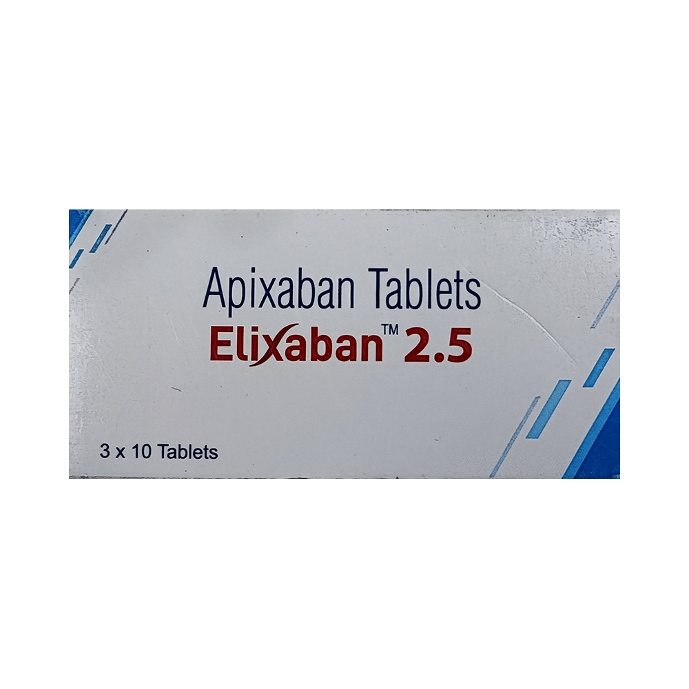 Elixaban 2.5mg Tablet