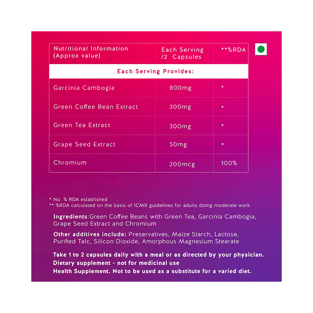Vesca Garcinia Cambogia Vegetarian Capsule - Image 3