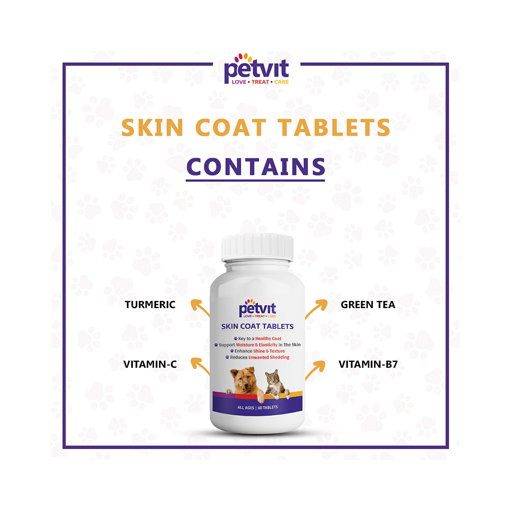 Petvit Skin Coat Tablet - Image 5