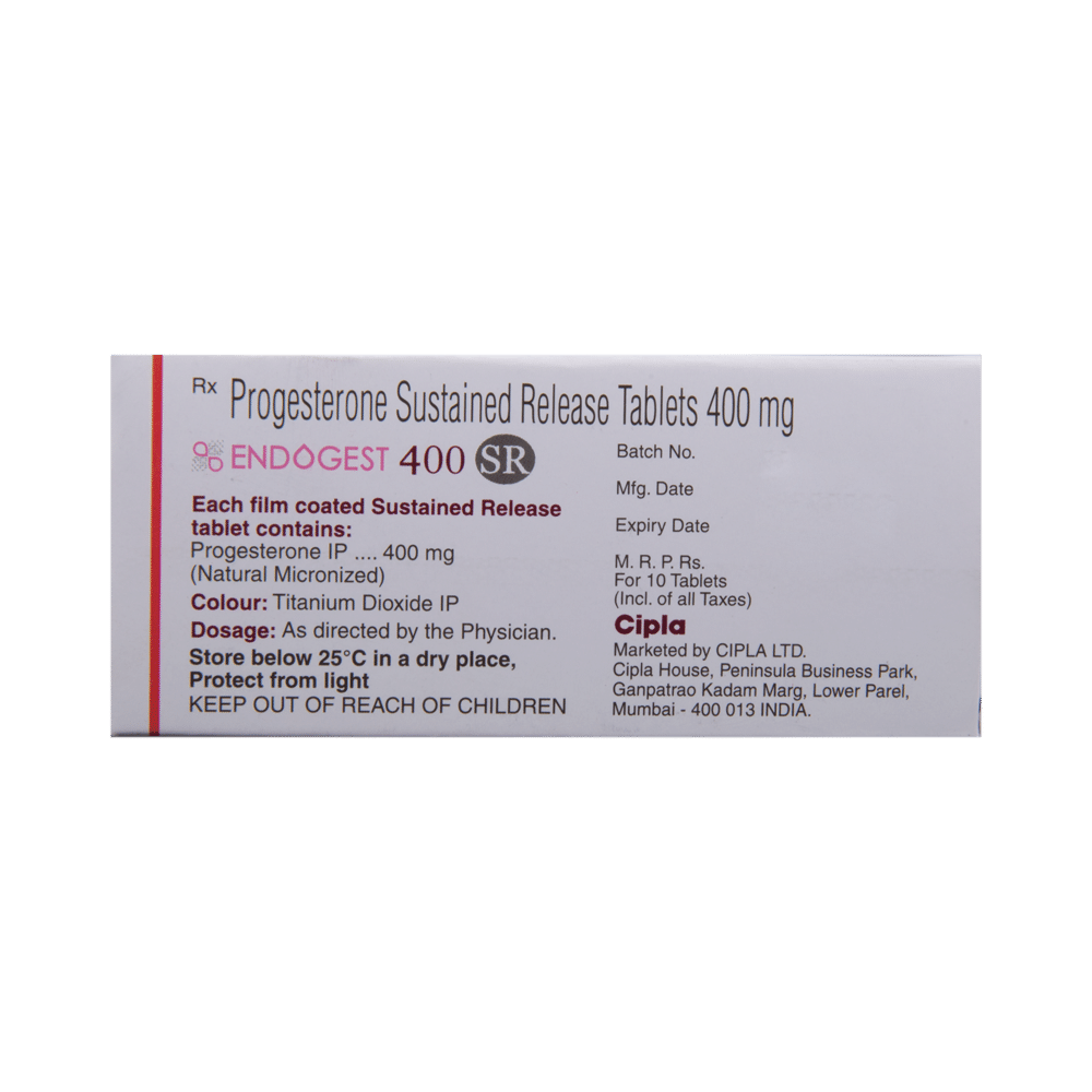 Endogest 400 SR Tablet - Image 3