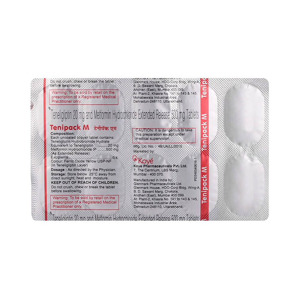 Tenipack M Tablet ER - Image 3