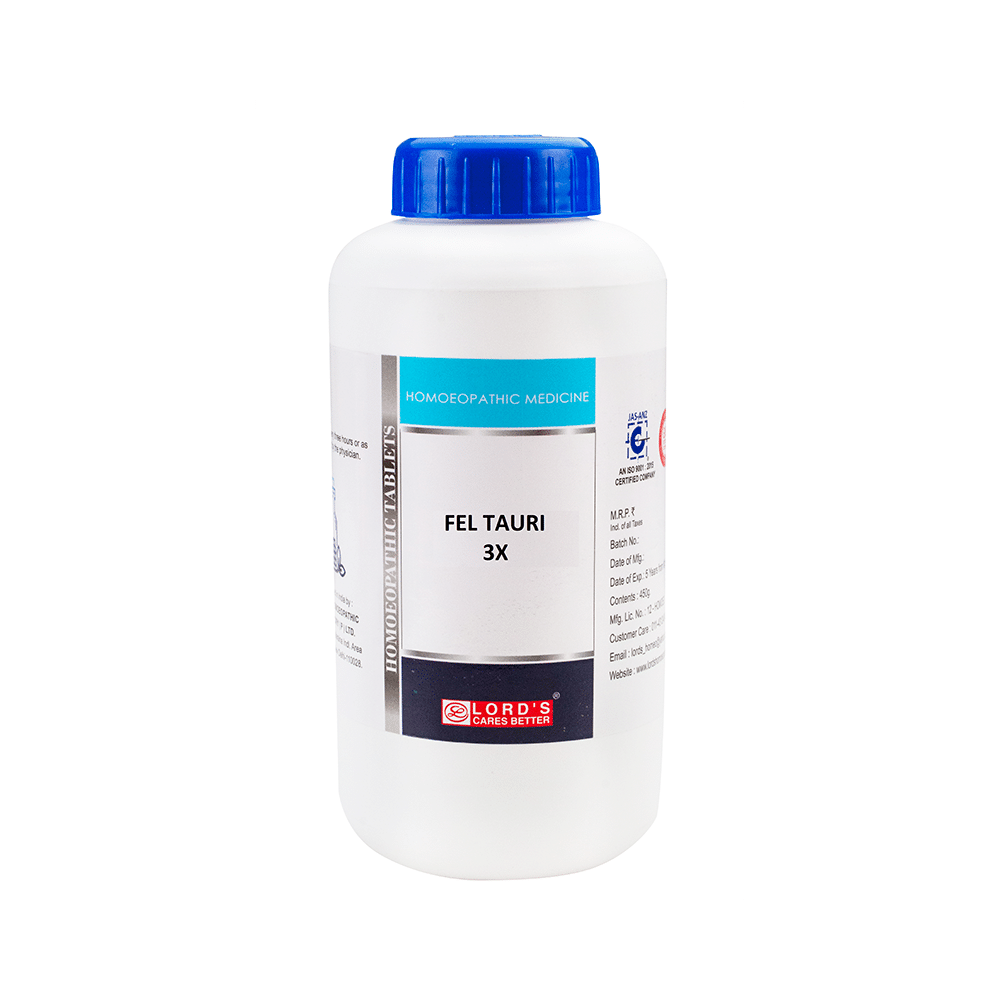 Lord's Fel Tauri Trituration Tablet 3X