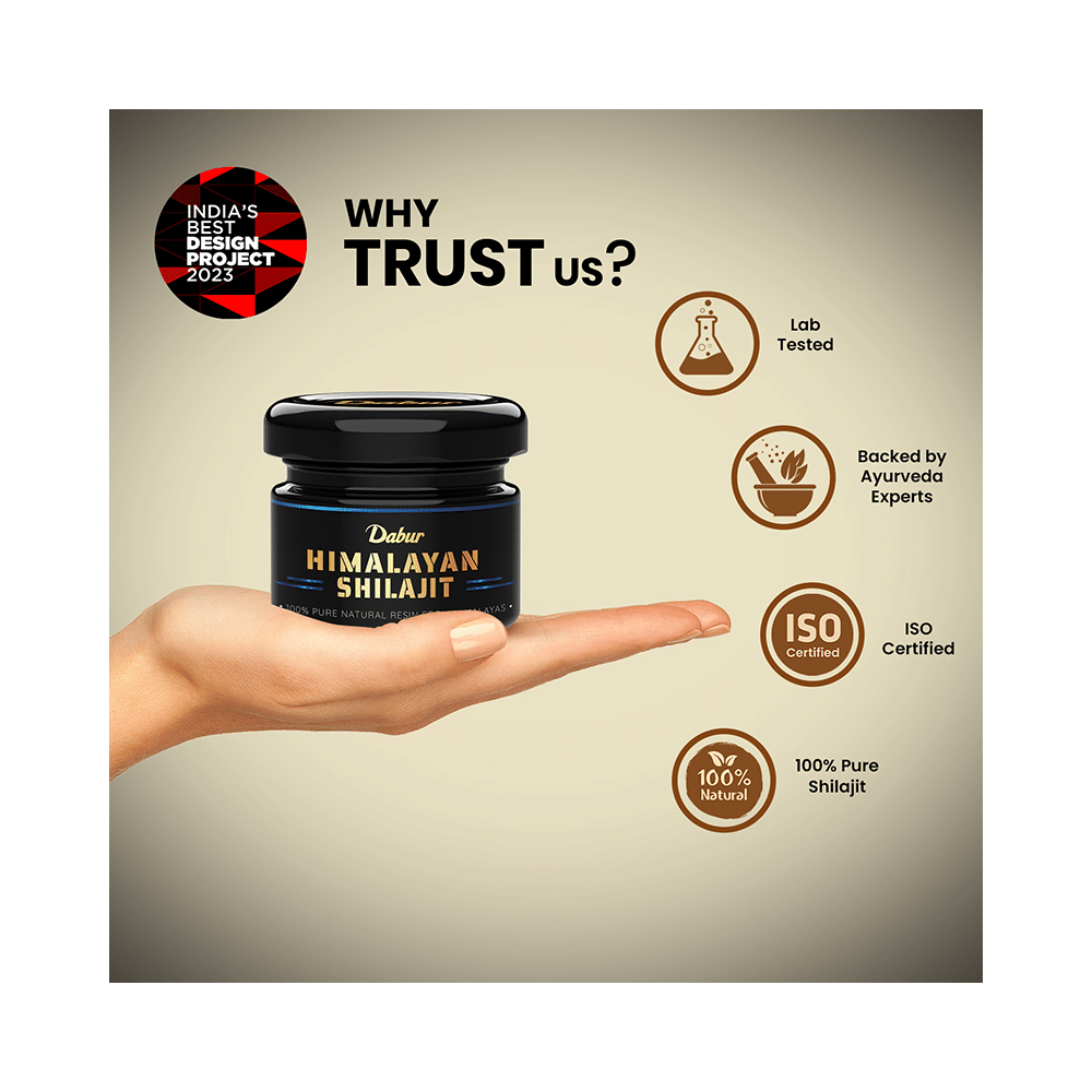 Dabur Himalayan Pure Natural Shilajit Resin | For Stamina, Vitality & Immunity - Image 4