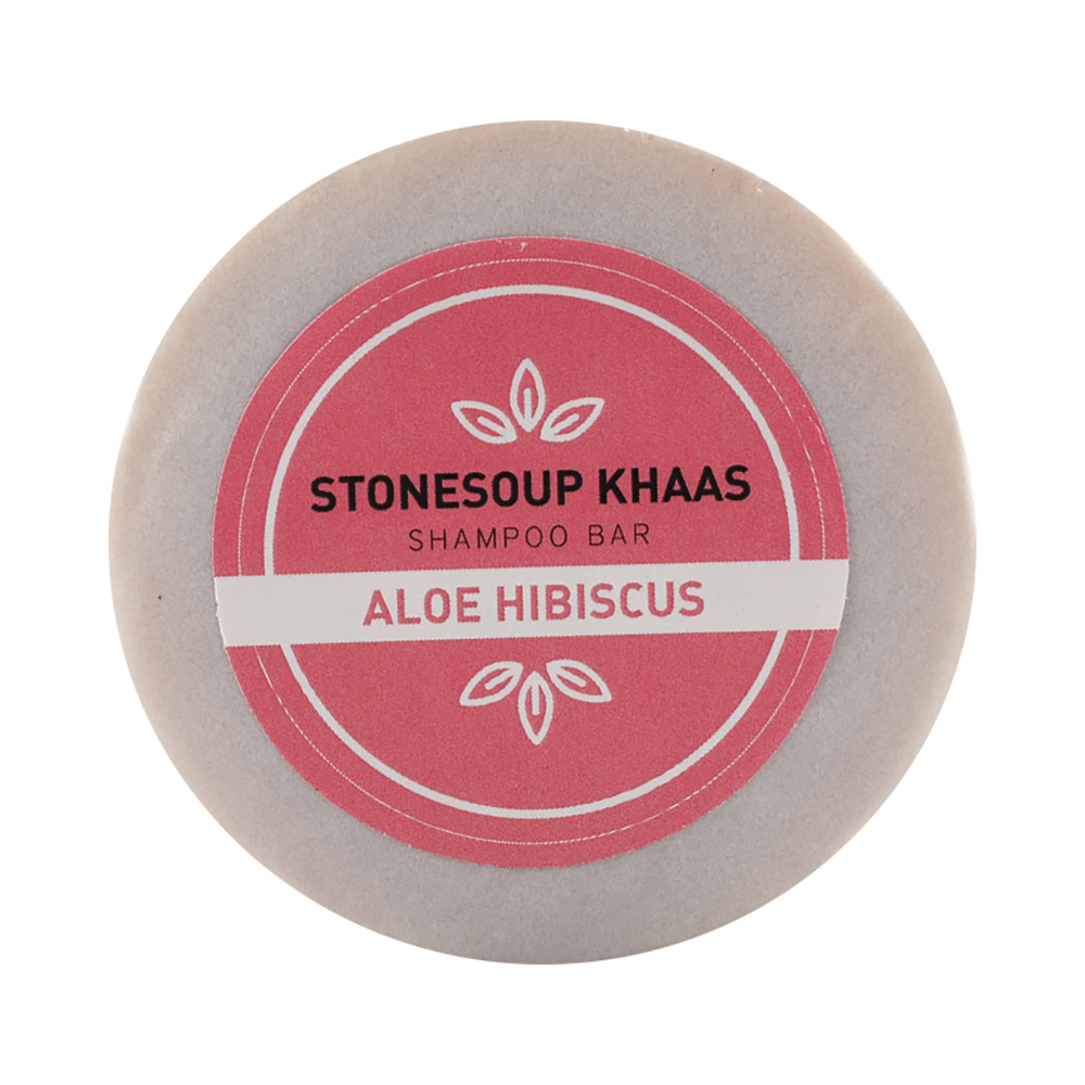 Stonesoup Khaas Shampoo Bar Aloe Hibiscus - Image 1