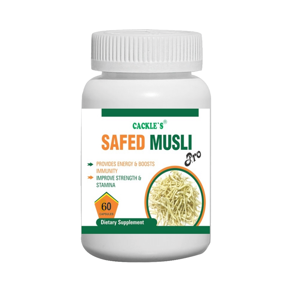 Cackle's Safed Musli Pro Capsule