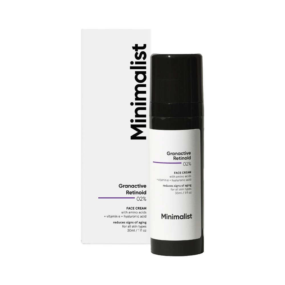 Minimalist 02% Granactive Retinoid Anti-Ageing Face Cream - Image 1