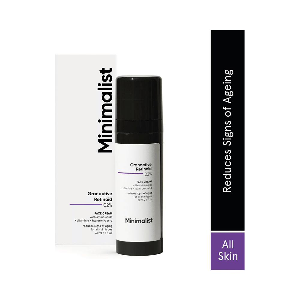 Minimalist 02% Granactive Retinoid Anti-Ageing Face Cream - Image 2