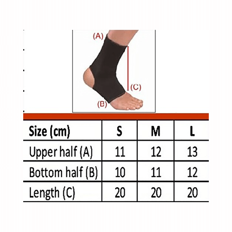 Sira Copper Compression Ankle Sleeve Support XL - Image 1