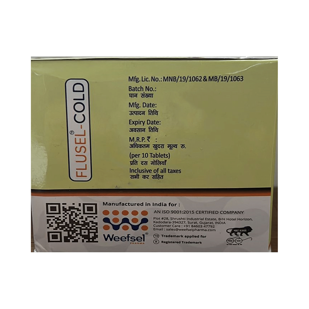 Flusel-Cold Tablet - Image 3