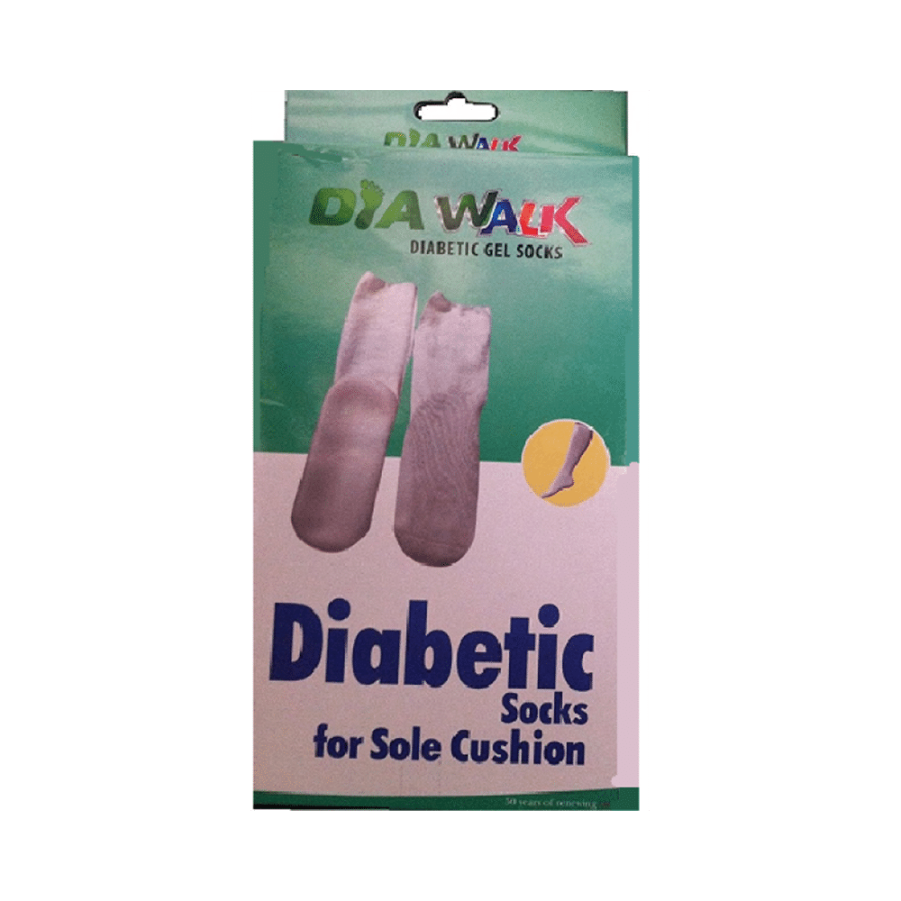 Diawalk Diabetic Socks for Sole Cushion - Image 1