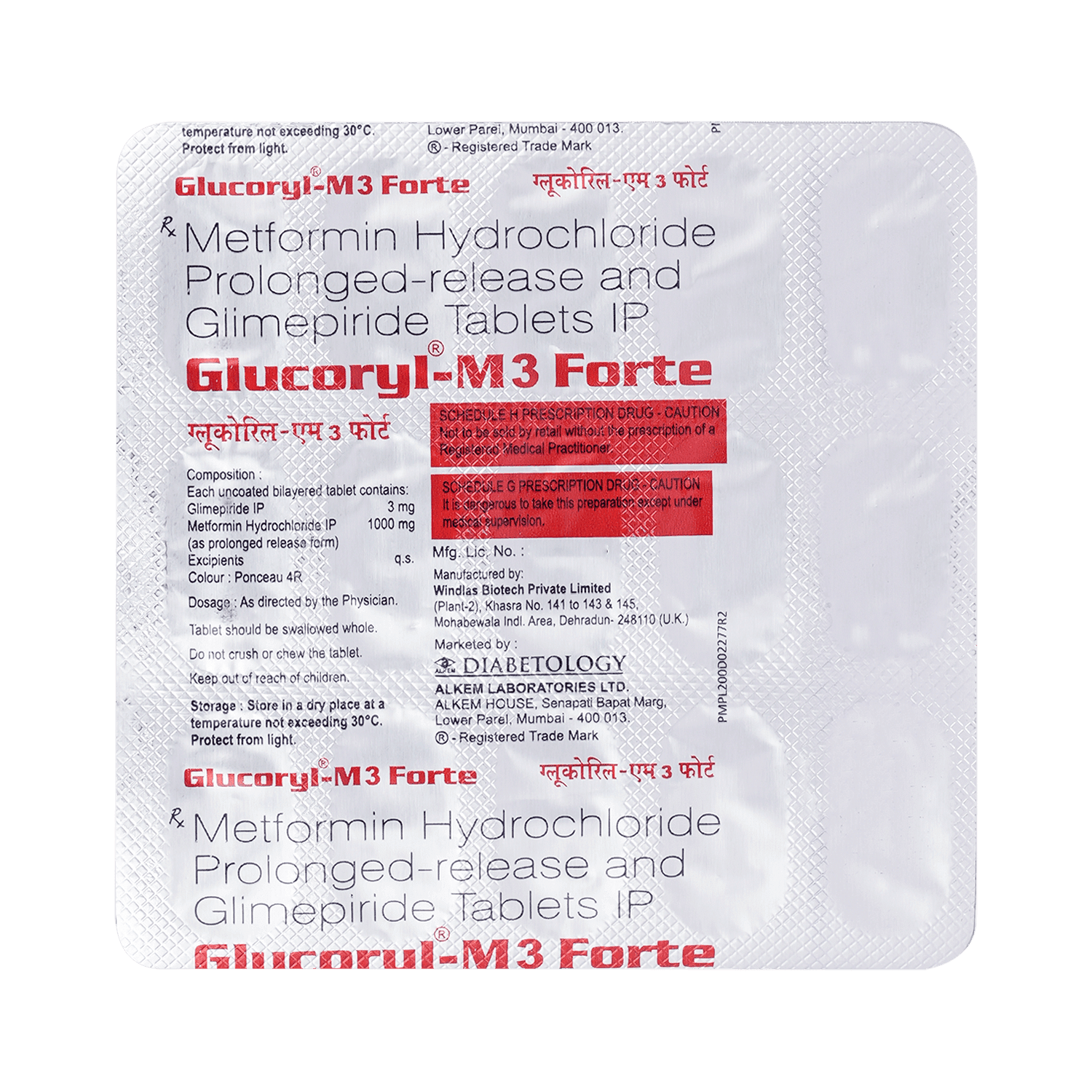 Glucoryl-M 3 Forte Tablet PR - Image 6