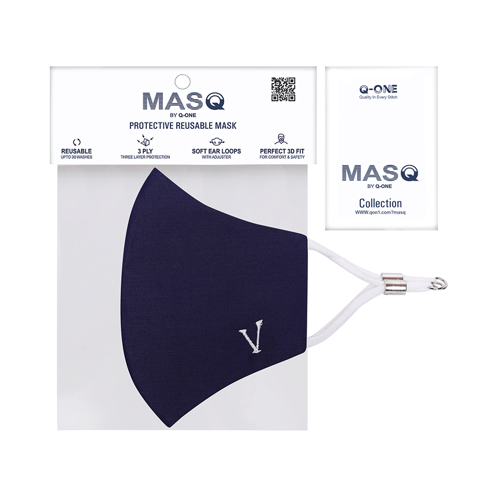 MASQ 4 Layer Unisex Face Mask Large Multicolor V - Image 13