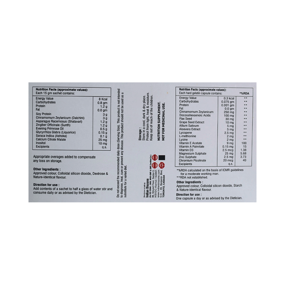 Hermones Kit: Hormonal Imbalance Supplement for Women - PCOD/PCOS, Menopause, Irregular Periods, Fertility Support, Acne Relief, Weight Management - Image 2