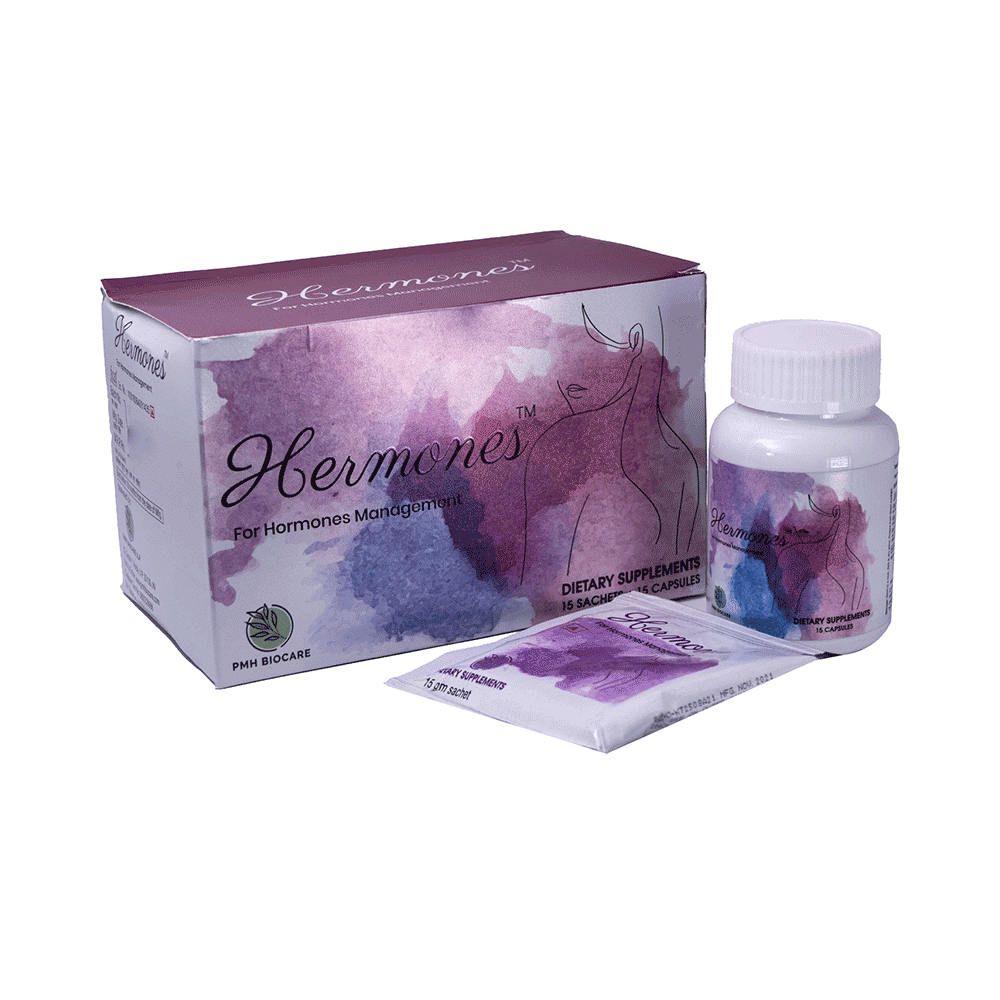 Hermones Kit: Hormonal Imbalance Supplement for Women - PCOD/PCOS, Menopause, Irregular Periods, Fertility Support, Acne Relief, Weight Management - Image 1