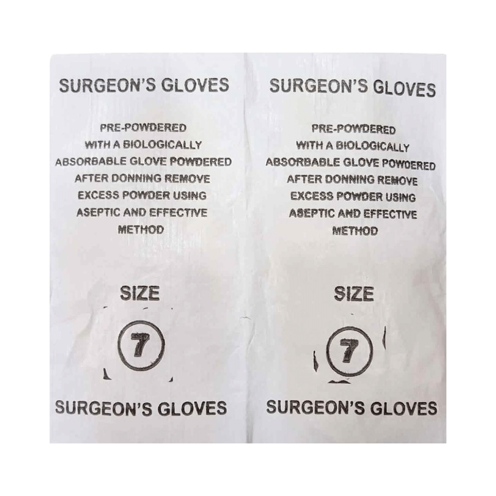Life Vitals Sterile Latex Surgical Glove - Image 6