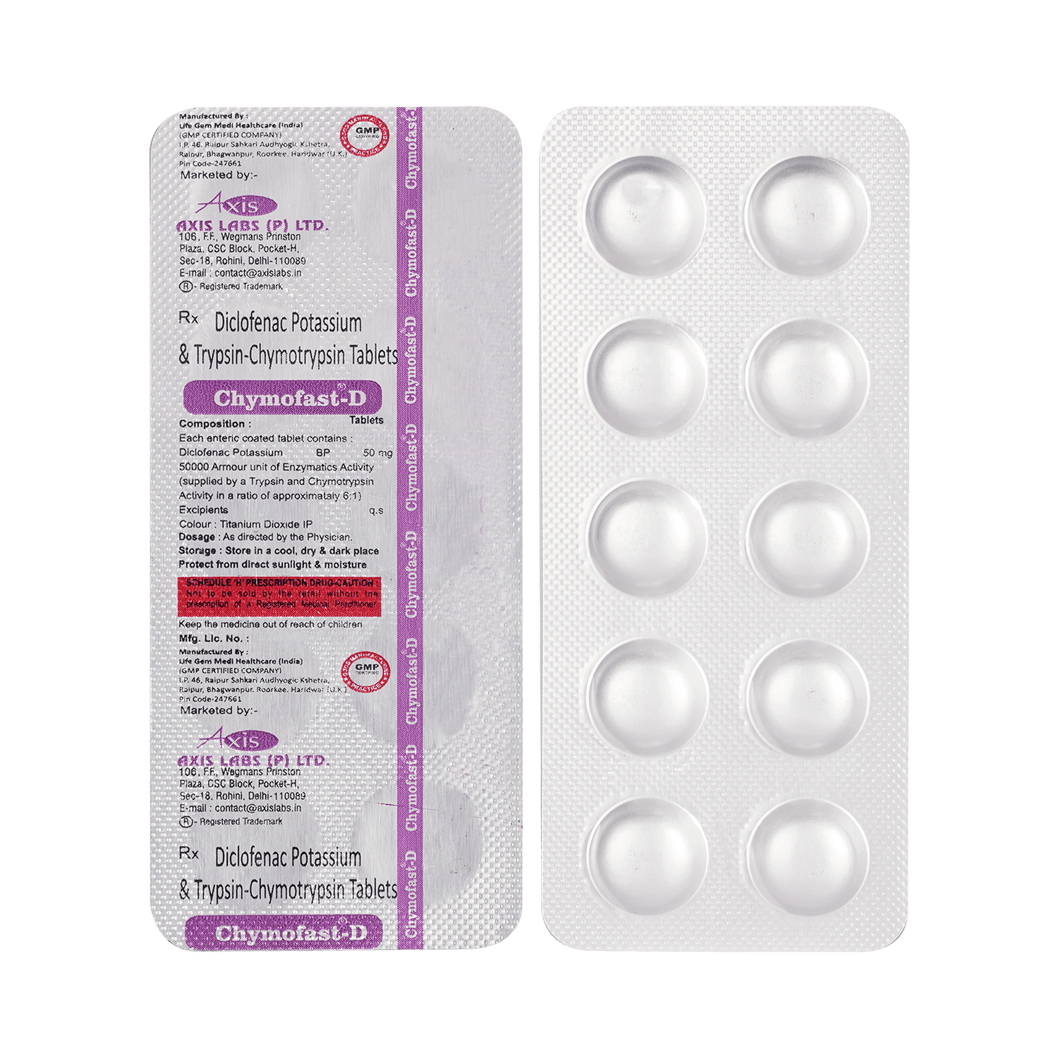 Chymofast-D Tablet