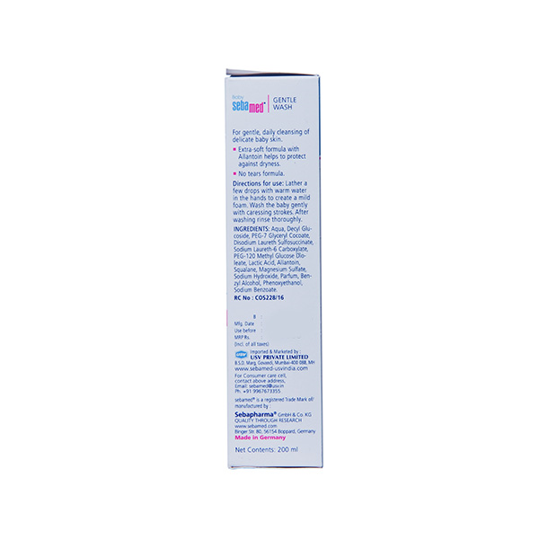 Sebamed Baby Gentle Wash with Allantoin for Delicate Skin - Image 3
