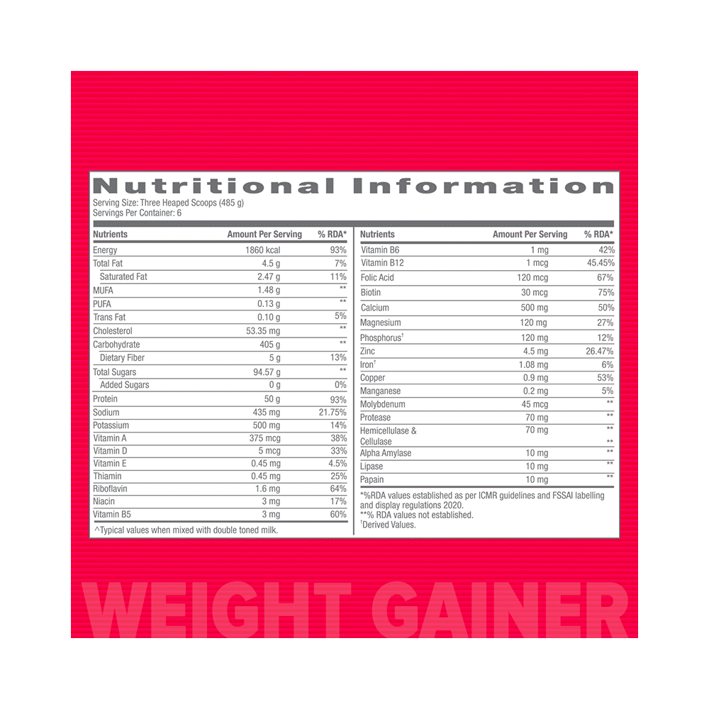 GNC Live Well Pro Performance Weight Gainer Powder Powder Vanilla Icecream with Black Plastic Shaker - Image 6
