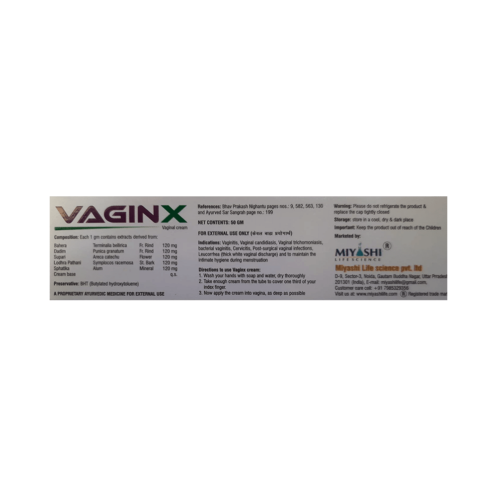 Miyashi Life Science Vaginx Vaginal Cream - Image 2