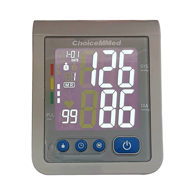 ChoiceMMed CBP1K2 BP Monitor Grey - Image 1