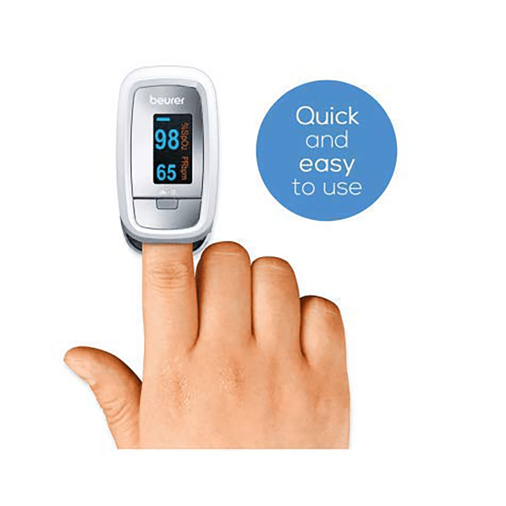 Beurer PO 30 Pulse Oximeter Silver - Image 7