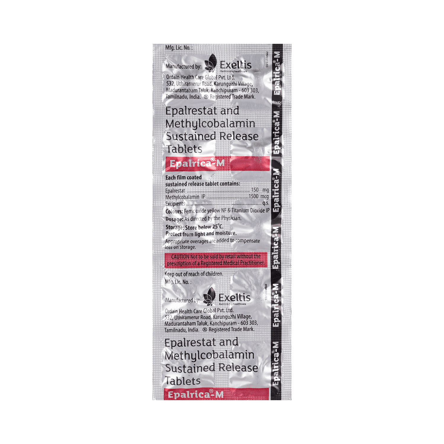 Epalrica-M Tablet SR - Image 3