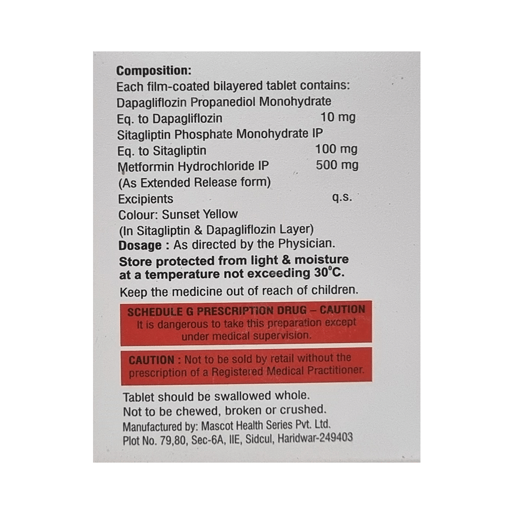 S24-DM 10mg/500mg/100mg Tablet - Image 2