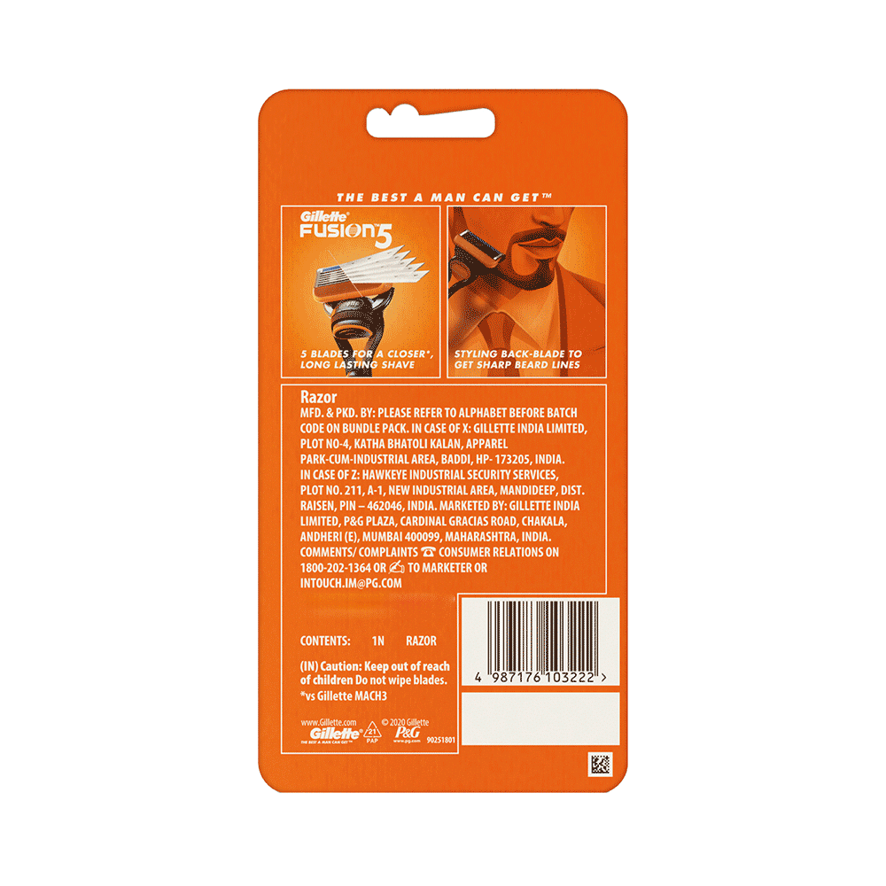 Gillette Fusion 5 Razor Men's Razor - Image 2