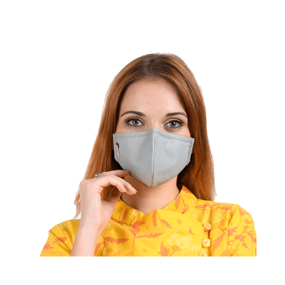Advind Healthcare Smog Guard N95 Adult Mask Free Size Grey - Image 5