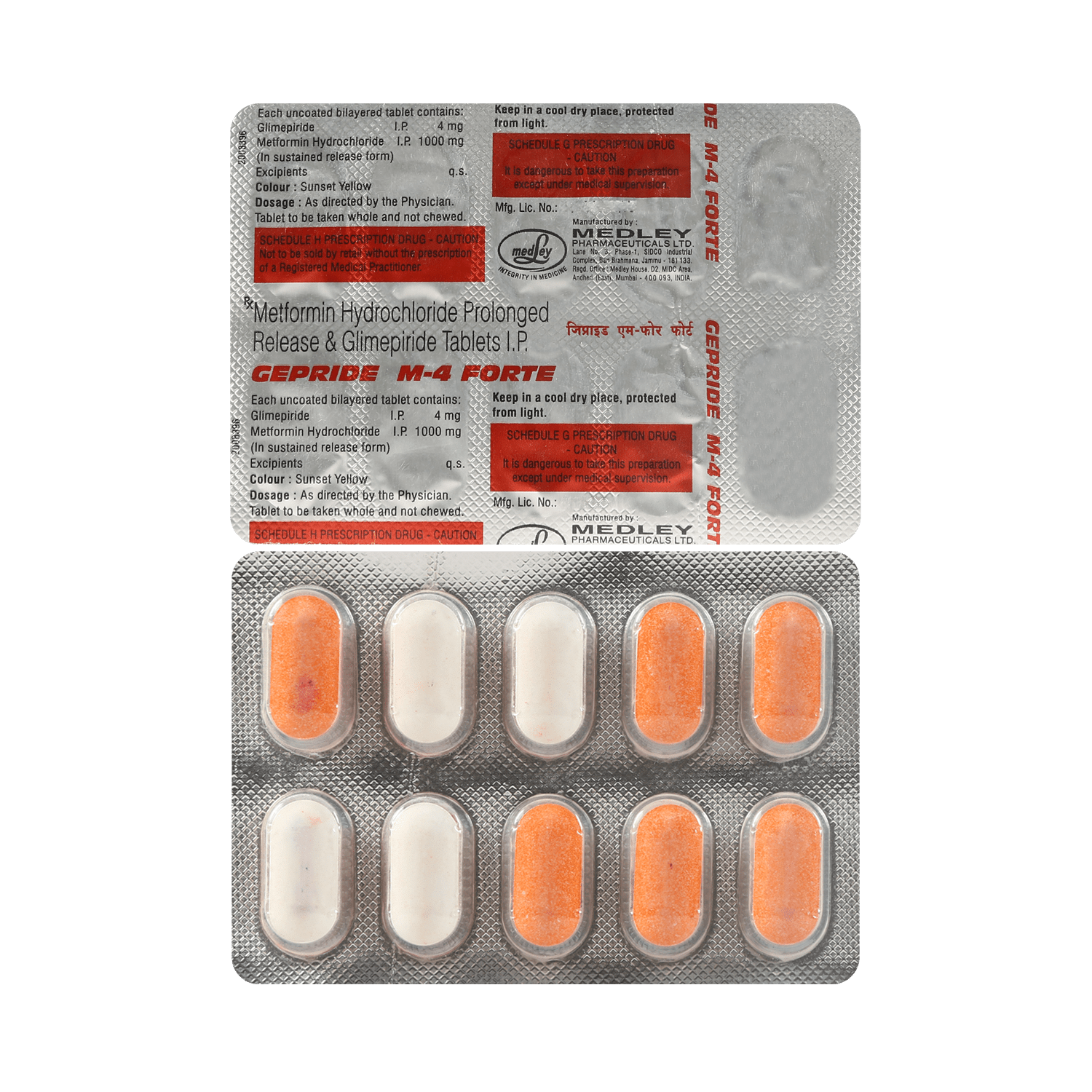 Gepride M 4 Forte Tablet PR - Image 1