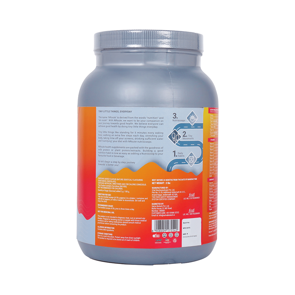Nroute Mass Gainer Chocolate - Image 3