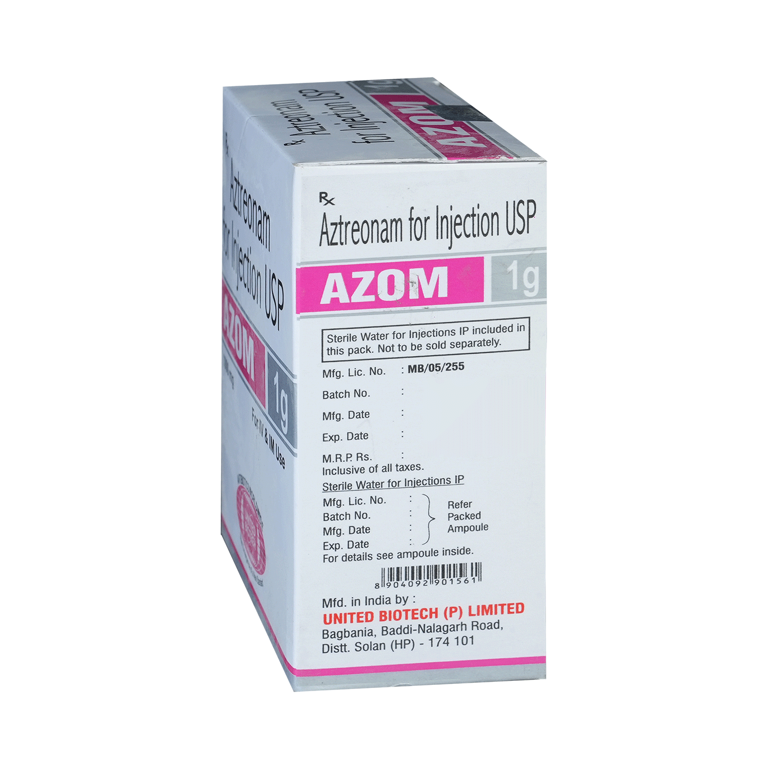 Azom 1gm Injection - Image 4