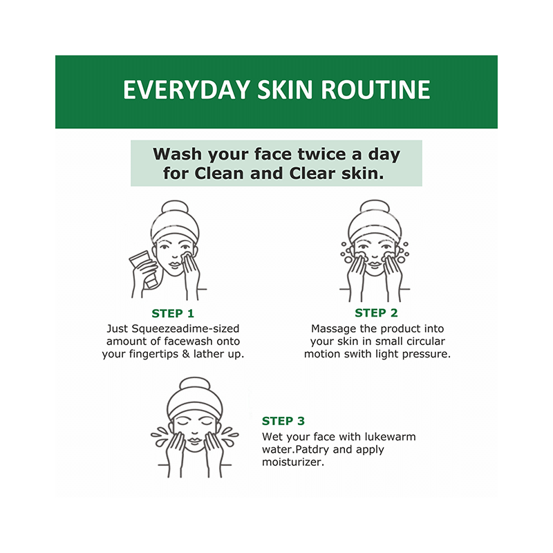 Oxyglow Herbals Face Wash Neem and Tulsi - Image 4